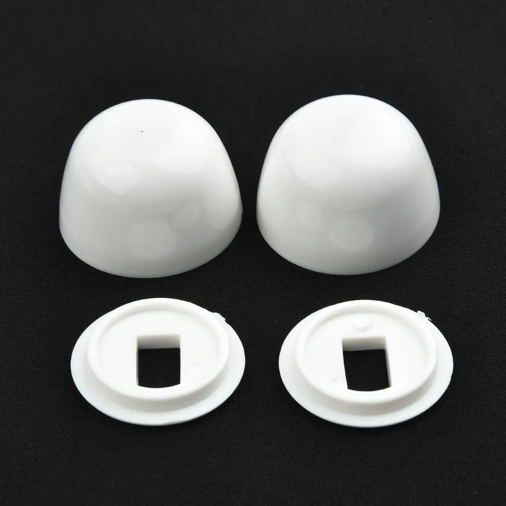 Kit New Bolt Cover 2 Pair Of 3.50X3.50X2.00cm Stinkpot Accessories Toilet Anchor Accessory Bolt Brand New Cover