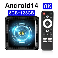 Очень быстрая Smart TV Box Q19 Android 14 Allwinner H618 Google Assistant Dual Wi-Fi 5G Wifi6 8K 8 ГБ 128 ГБ Медиаплеер Set Top Box
