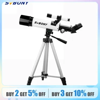 SVBONY SV501P teleskop dla początkujących dorosłych, astronomiczny teleskop refrakcyjny dla daru planety księżyca, teleskop astronomiczny