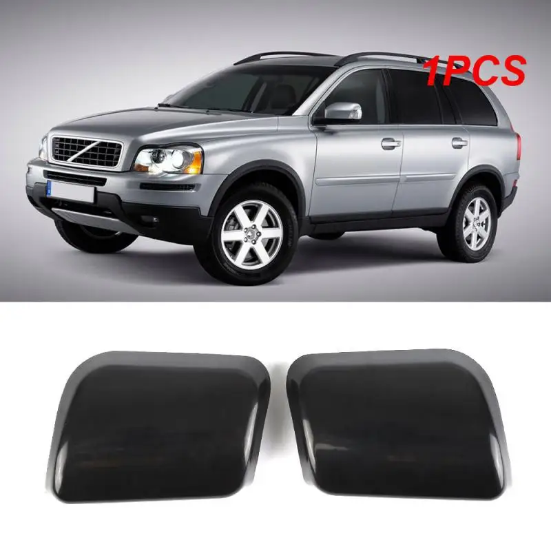 

1 шт. пара черных ABS OEM правых левых омывателей фар, Струйная Крышка для VOLVO XC90 серии 2002-2006 OE 30698209, автомобильные аксессуары