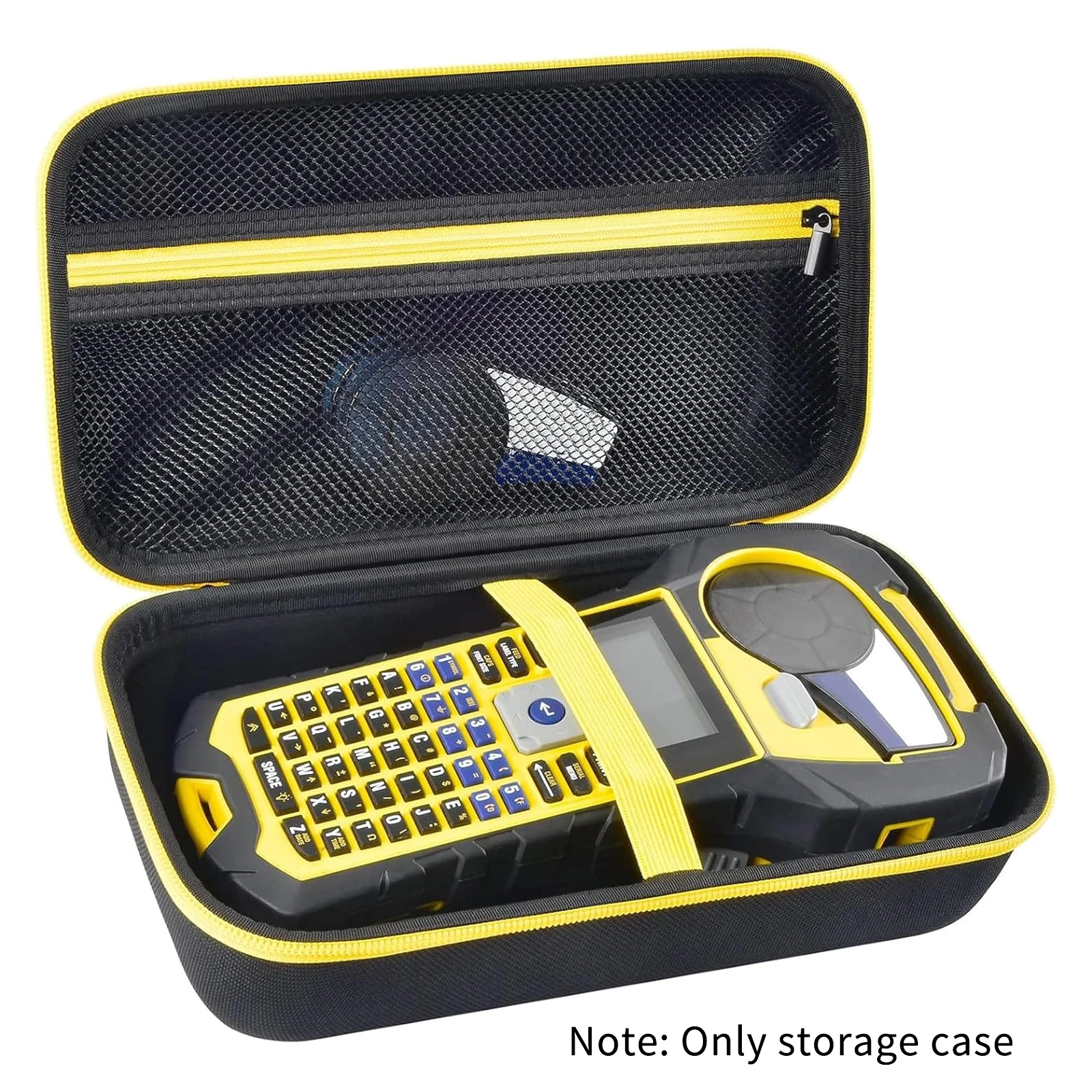 Case Compatible with Brady M210/ BMP21-PLUS Handheld Label Printer Sticker Maker Portable Storage Holder Bag with Mesh Pocket storage bag label maker bag