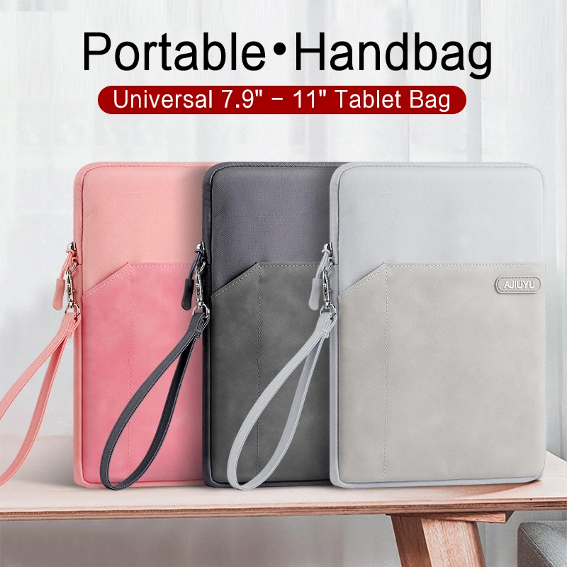 Handbag Sleeve Case For Lenovo Tab M10 Plus 3Rd Gen Bag Cover For Lenovo Tab M10 Plus  10.3/ 10.6 Inch Waterproof Zipper Pouch