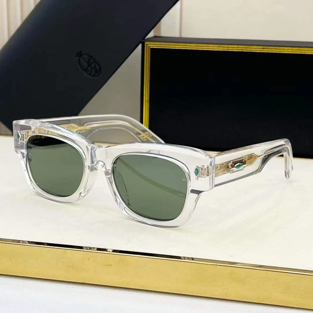 

JMM Luxury Vintage Fashion Sunglasses Jacques ALANUi Retro Butterfly Thick Solid Acetate Nylon Lens Women Man 3A+ Top Quality