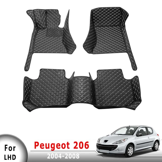 Tapis de sol voiture pour Peugeot 206