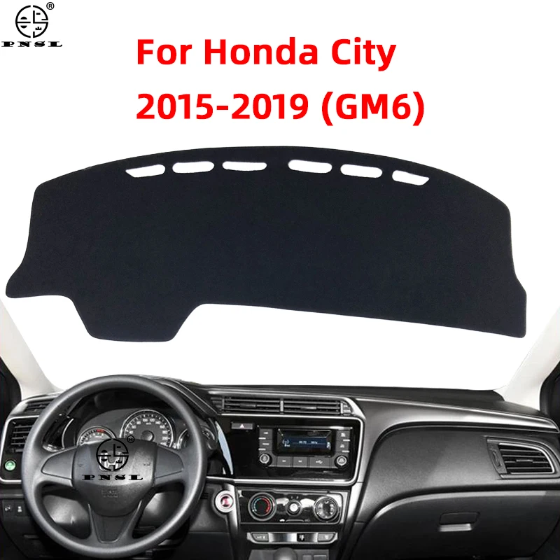 

For Honda City GM6 2015 2016 2017 2018 2019 Anti-Slip Mat Dashboard Cover Pad Sunshade Dashmat Protect Carpet Auto Accessories