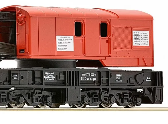 ROCO Train Model HO 56240 Crane Crane Cargo Car 1/87 Rail