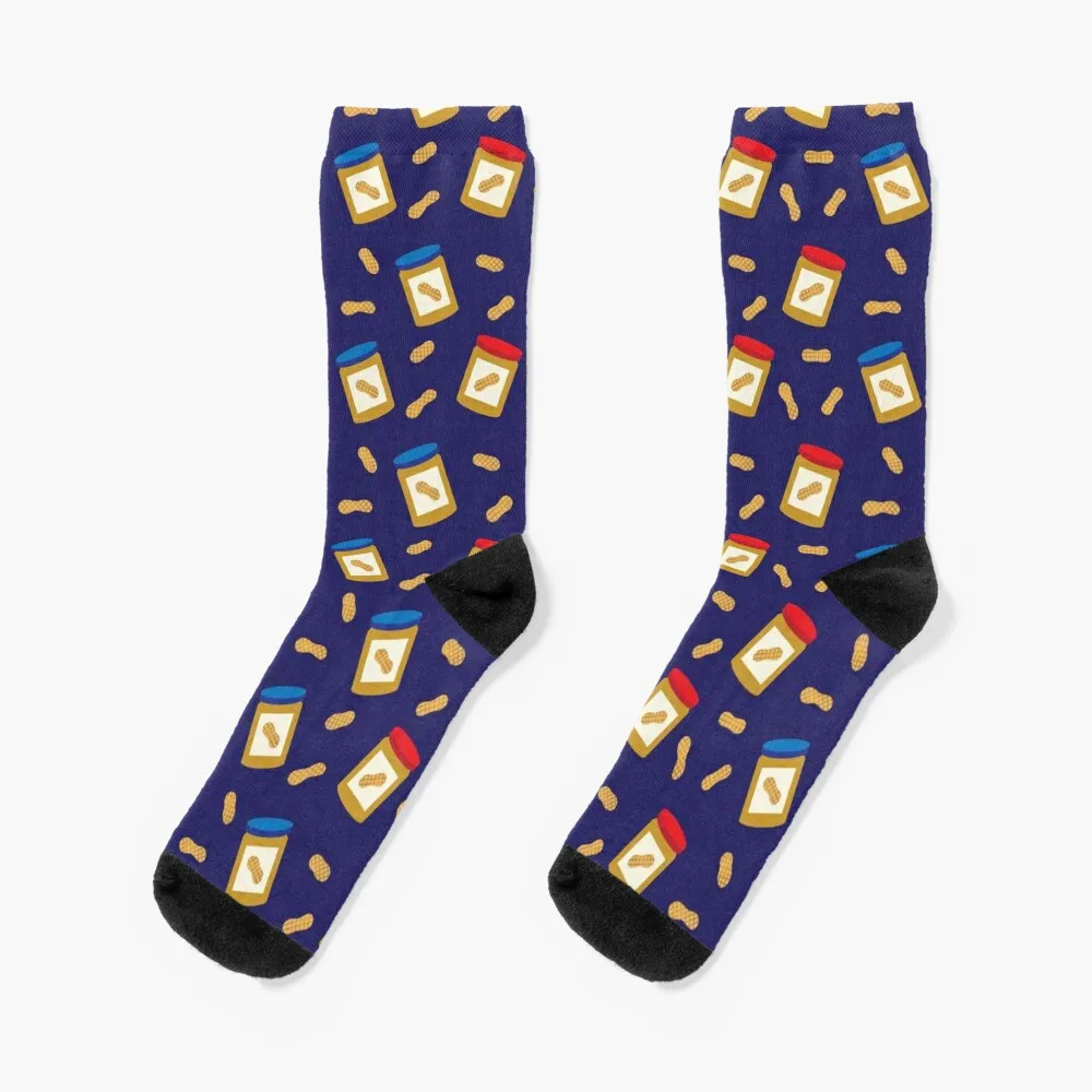 Peanut Butter Pattern Socks Children's fashionable winter gifts Socks Woman Men's