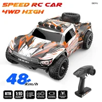 EBOYU 9201E RC Car 2.4Ghz 1:10 Scale 4WD RC Truck 48KM/H+ High Speed Big Wheel Car Off Road IPX4 Waterproof Remote Control Car 1