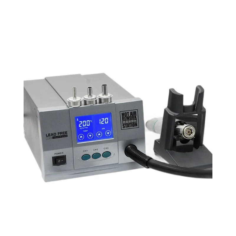 NEW 861X 1300W Ultra-High-Power Lead-free Adjustable Hot Air Gun Rework Station Soldering 1300W 220V For Phone CPU Chip Repair