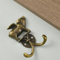 Flying Pig Wall Hook Heavy Duty Alloy Coat Rack Vintage Clothes Hanger Decorative Towel Hooks For Kitchen Bathroom Bedroom 1