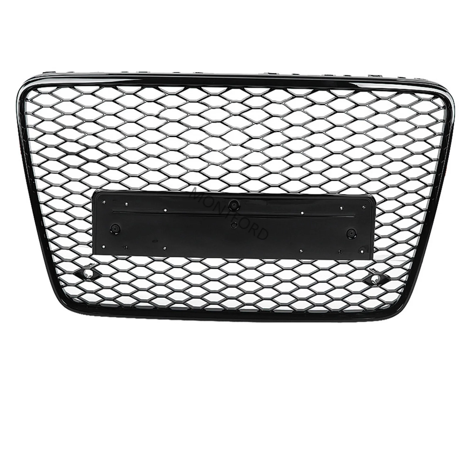 Detalle Original Audi Q7: Placa Adhesiva 3D Para Puerta Trasera (maletero) En Negro Brillante