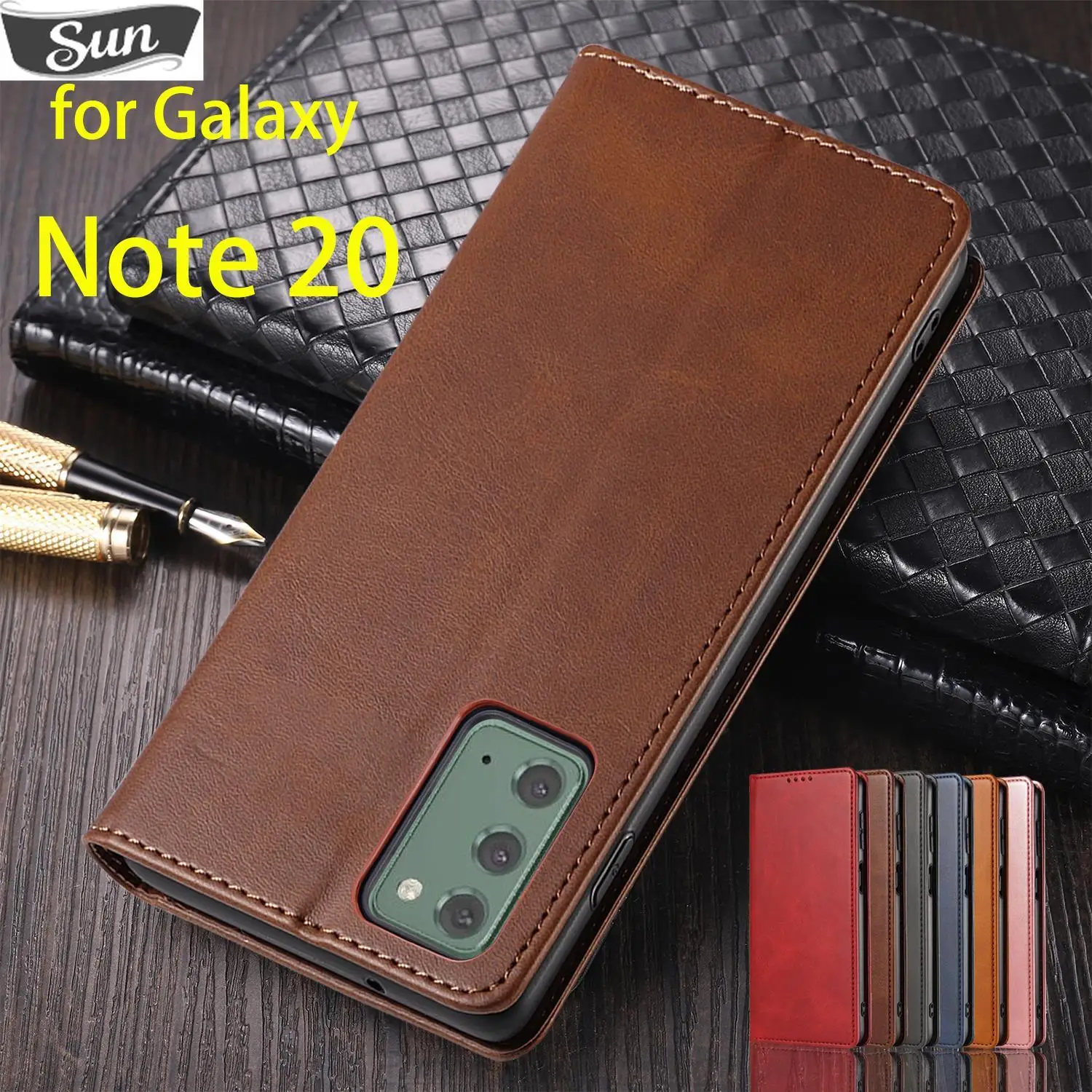

Кожаный чехол для Samsung Galaxy Note 20 / Galaxy Note20 5G 6,7 дюйма, флип-кобура, магнитный Привлекательный чехол, кошелек, чехол, Fundas Coque