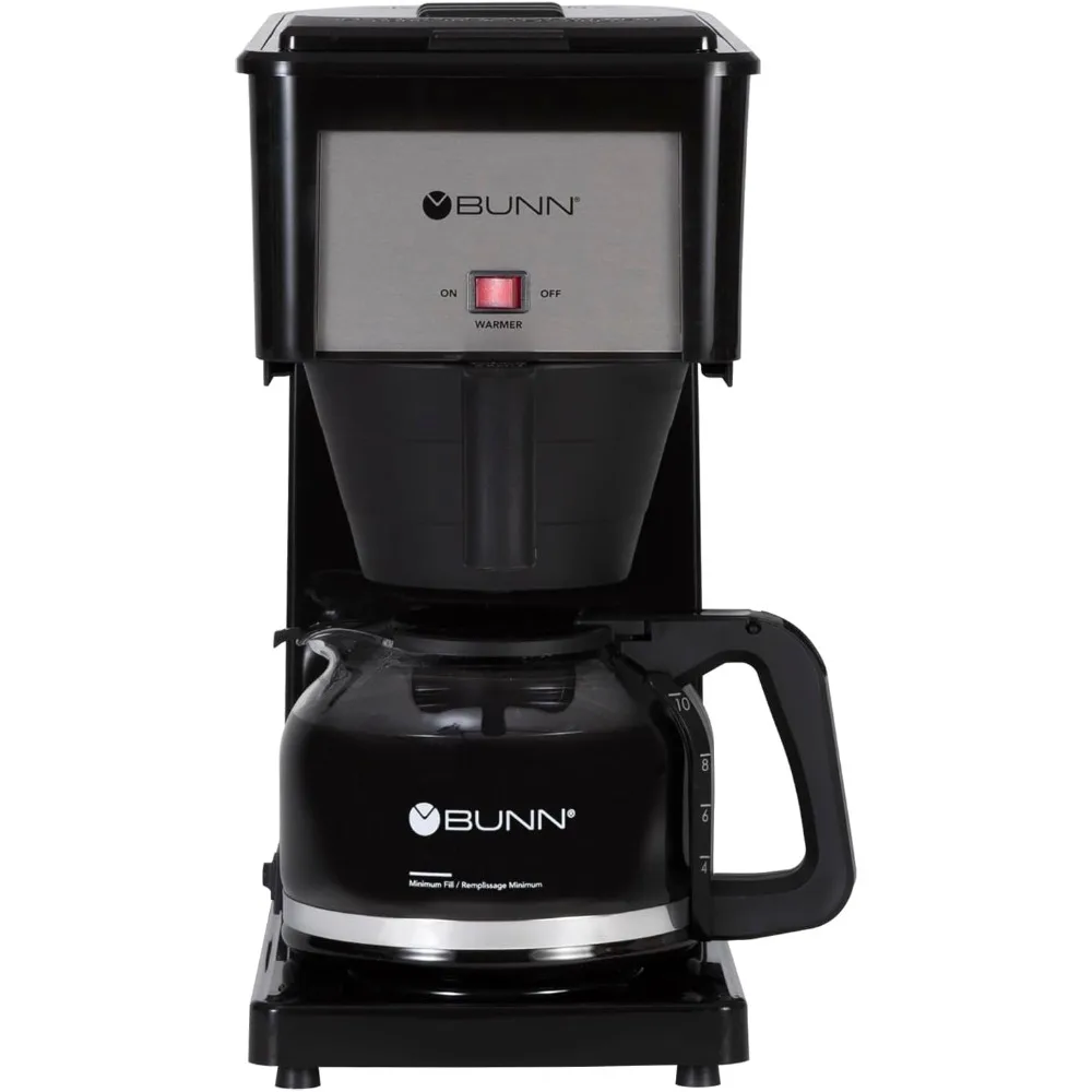 GRB Velocity Brew 10-Cup Home Coffee Brewer, Black 2