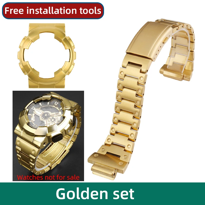 CASIO G-SHOCK GA-110GB メタルカスタム MOD ゴールド CASIO G-SHOCK GA-110GB メタルカスタム MOD ゴールド