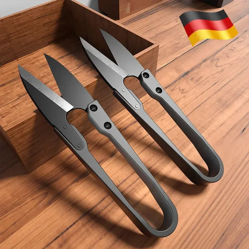 Carbon Steel Sewing Scissors Trimming Nippers U Shape Clippers Yarn Stainless Steel Embroidery Craft Scissors Tailor sewing scissors,tailor scissors,craft scissors