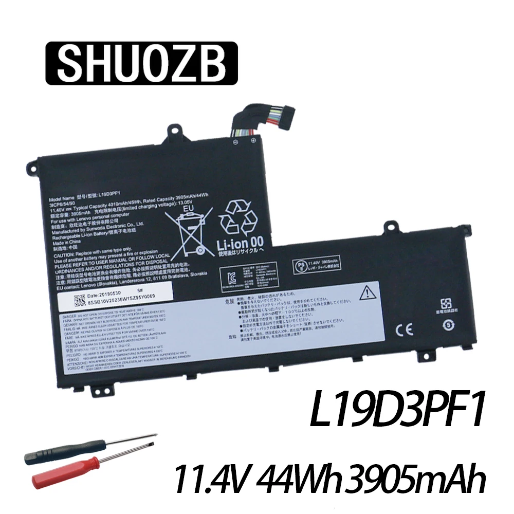 Original L19M3PF1 L19D3PF1 L19M3PF2 L19D3PF2 L19L3PF8 L19C3PF9 L19M3PF9 Laptop Akku für Lenovo
