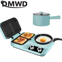 Household Electric Breakfast Machine Panini Sandwich Maker Frying Pan Food Steamer Pasta Bread Baking Noodle Cooker Eggs Boiler 1