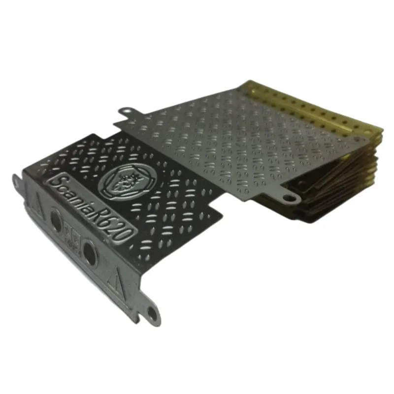 For 1/14 Tamiya Truck Tractor Scania 620 56368 770s Stainless Steel Anti-skid Plate Decorative Board DIY RC Cars Upgrade Parts 2