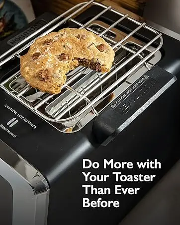 Description Picture 4 of itemR180B High-Speed Touchscreen Toaster, 2-Slice Smart Toaster with Patented InstaGLO Technology & Revolution