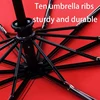 Windproof Double Layer Resistant Umbrella Fully Automatic Rain Men Women 10K Strong Luxury Business Male Large Umbrellas Parasol 5