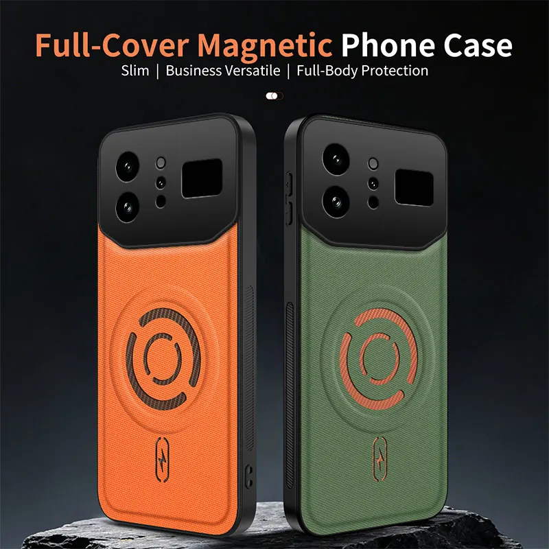 High-End Fabric Magnetic Phone Case - Premium Protection & Style