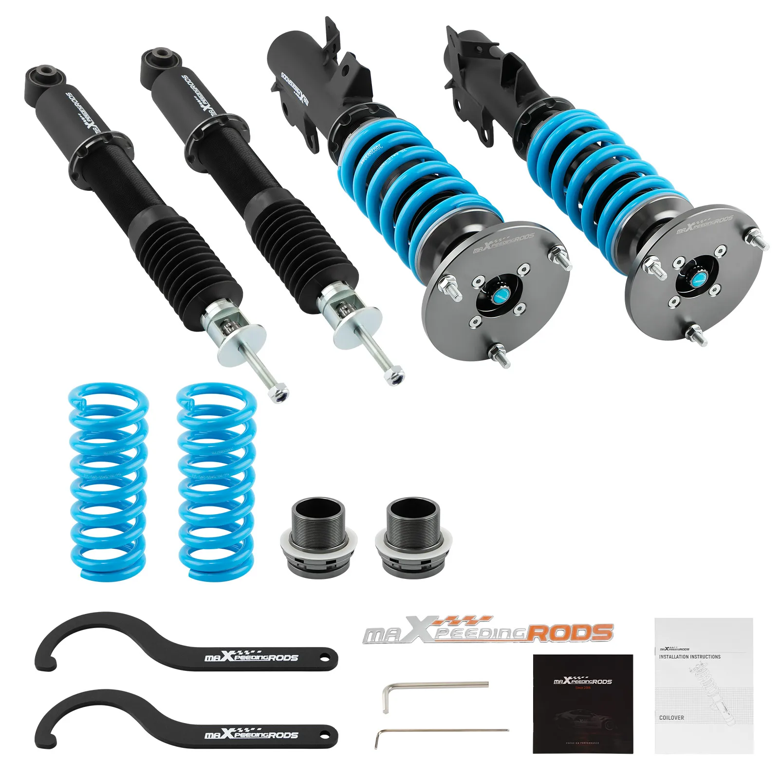 

MaXpeedingrods Регулируемый Coilover Shock комплект стойки для Cadillac CT4 RWD 20-21 coiloверы амортизаторы катушечные пружины