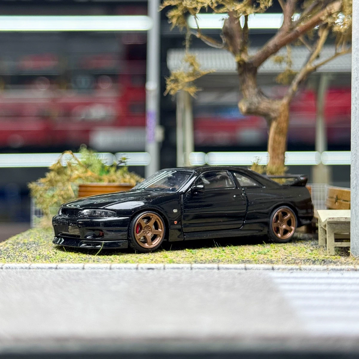 FH 1:64 R33 S-Tune 다이캐스트 모형 자동차