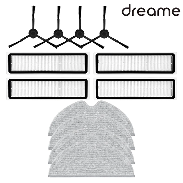 Xiaomi Dreame D9 Dreame Bot L10 Pro Main Side Brush Mop Cloths Hepa Filter Trouver Robot LDS Vacuum-Mop Finder Spare Parts Black Suit 8