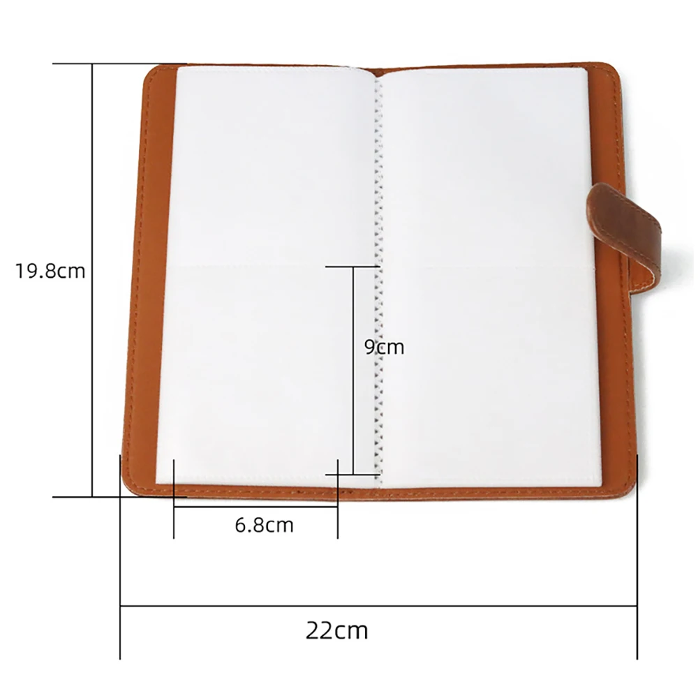For Fujifilm Instax SQ20 SQ10 SQ6 SQ1 SP-3 80 Pockets Square Photo Album Book Instant Camera Mini Film Photo Album Cards Holder