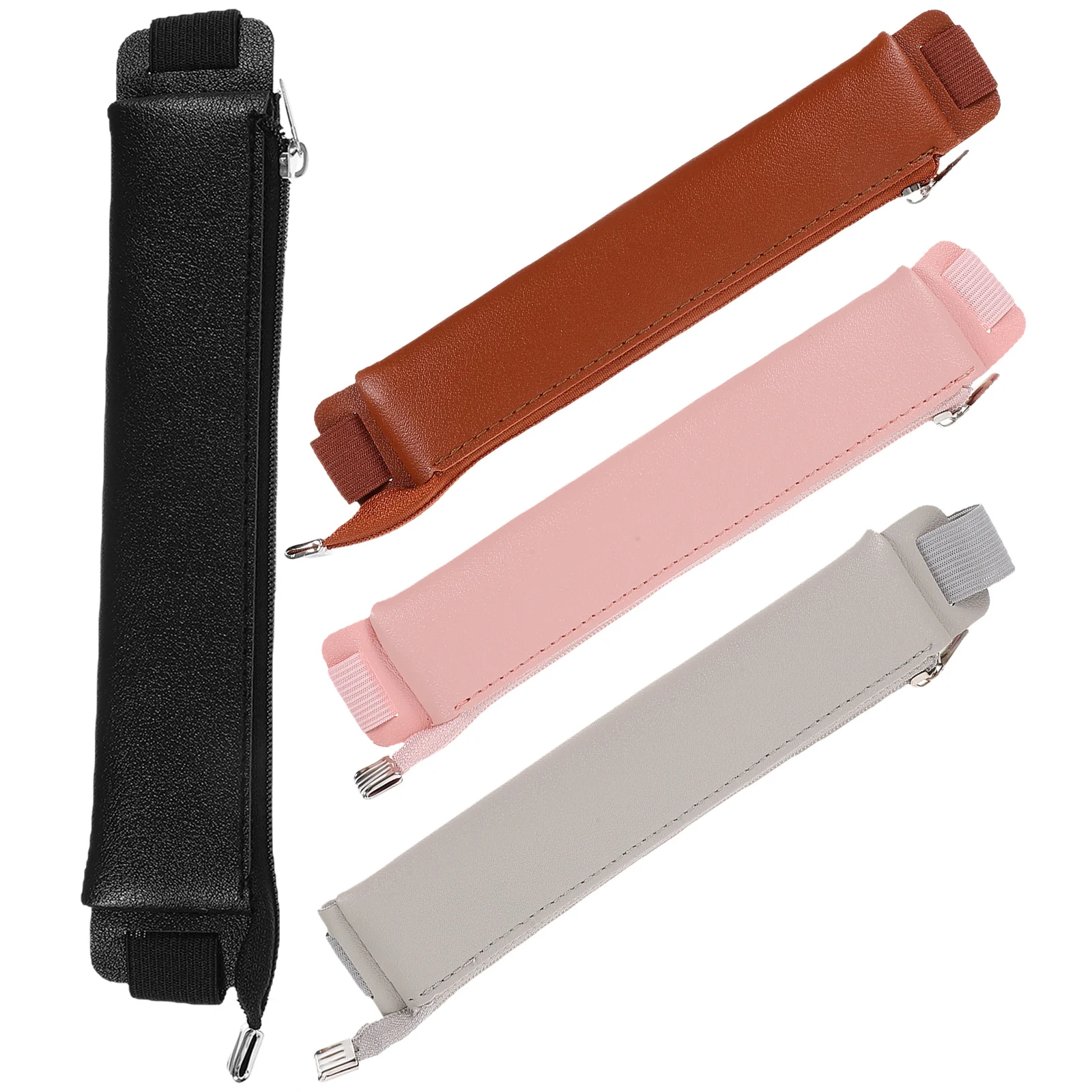 

4 Pcs Ballpoint Pens Note Strap Pencil Case Notebook Pouch Sleeve Holder Elasticity with Band