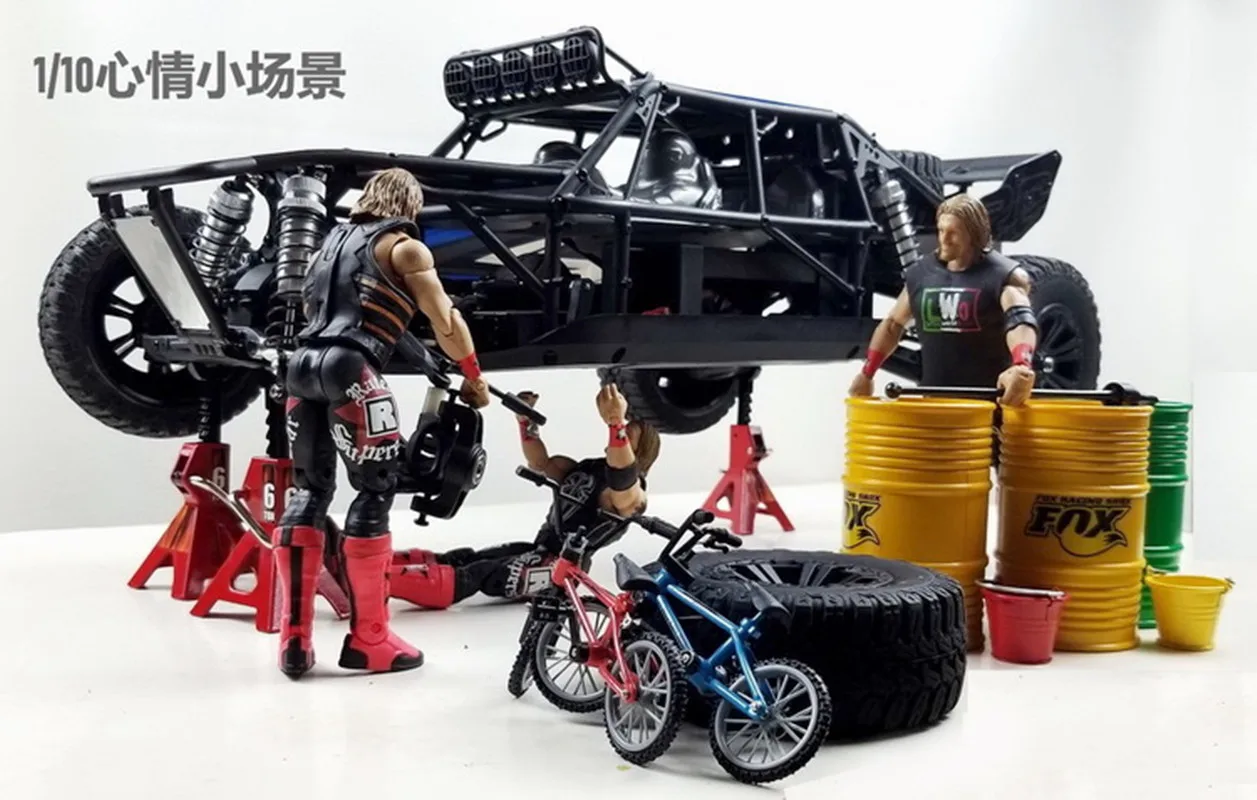 Trx4m Rc Crawler Car Accessories Traxxas KM2 6T TRX4 D90 Jack Simulation Climbing Remote Control Car parts support 6T 3T Jack 5