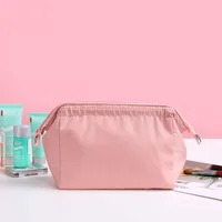 Women Zipper Cosmetic Bag Solid Color Female Makeup Bag Travel Toiletry Beauty Makeup Bags Organizer Bolsos De Maquillaje Travel 2