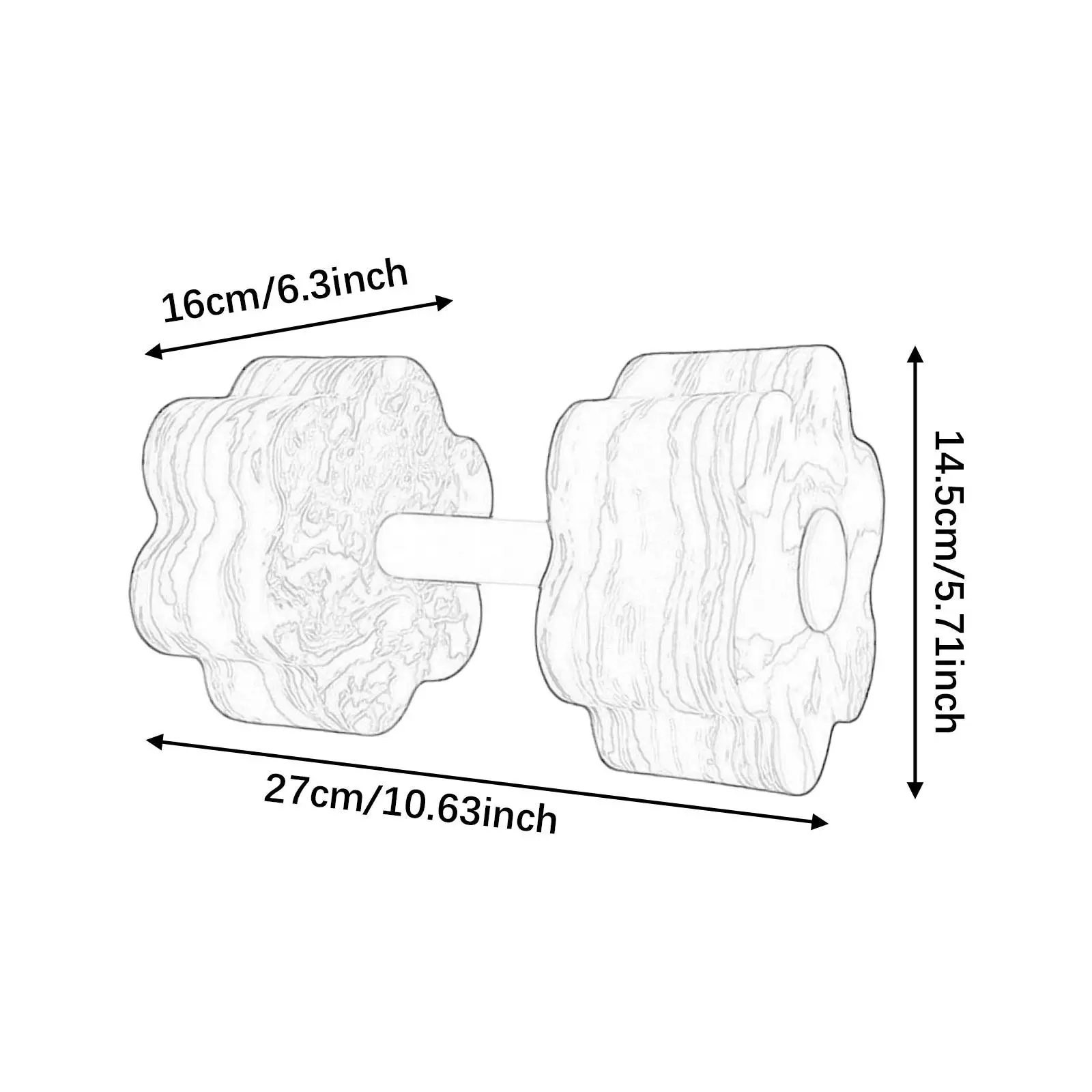 Aquatic Exercise Dumbbell for Men Women Pool Resistance Swim Training Equipment Swimming Accessories EVA Foam Water Dumbbell Aquatic Exercise Dumbbell for Men Women Pool Resistance Swim Training Equipment Swimming Accessories EVA Foam Water Dumbbell