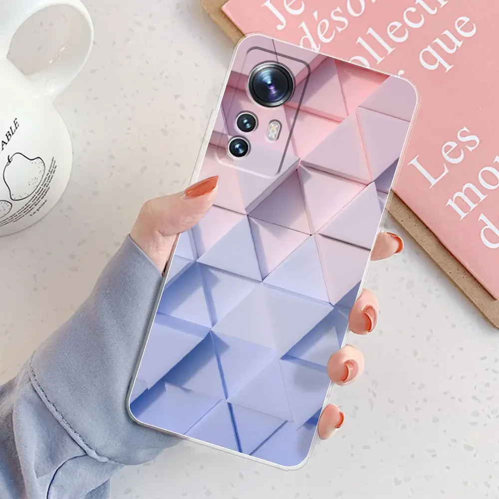 Clear Soft Silicone Phone Case - Cute Design