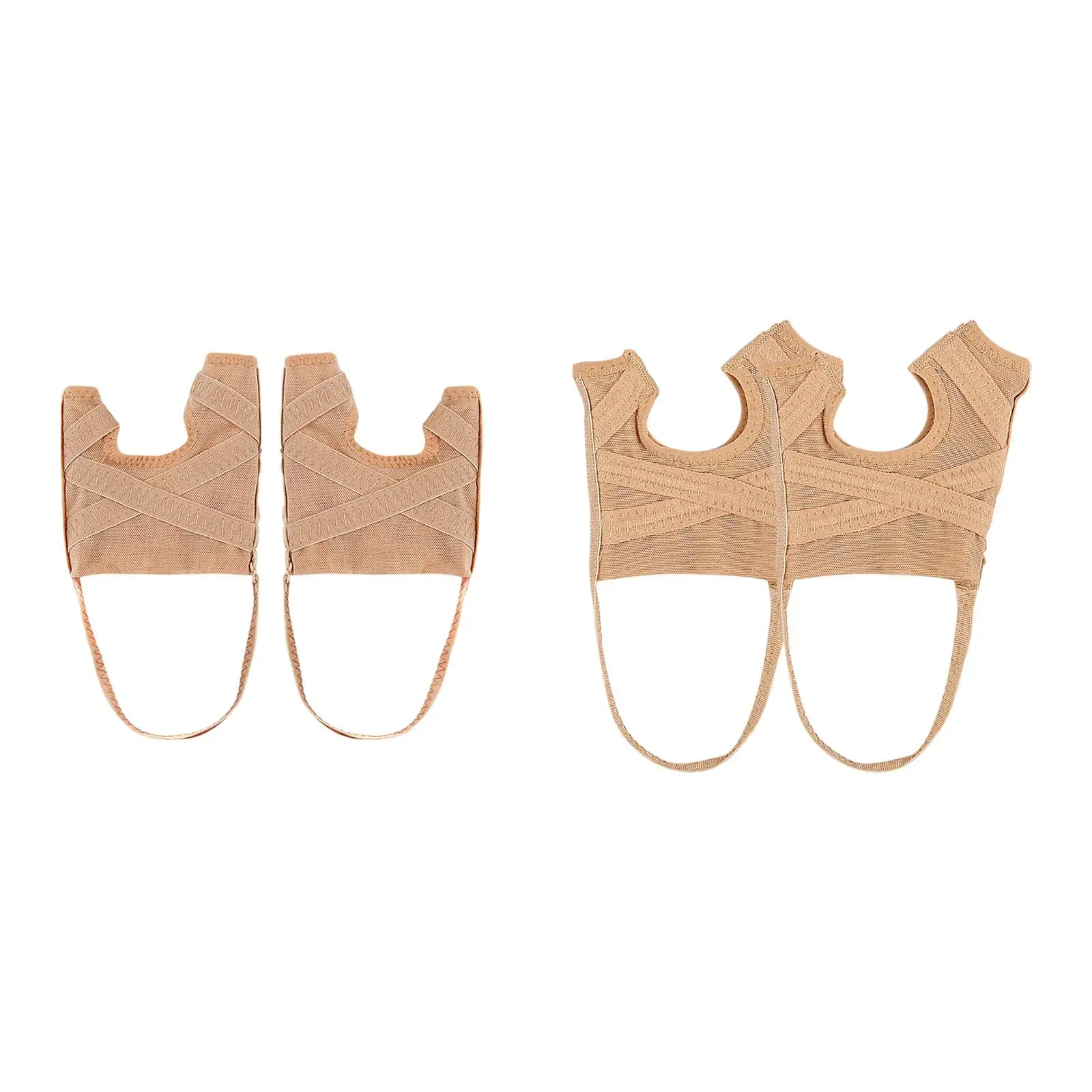 2x Toe Separator Day Night Wearable Bunion Pads Pinky Toe Separator Straightener