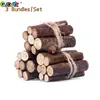 1Pc or 3 Bundles/Set Dollhouse Miniature Bonfire Firewood Model Living Scene Decor Kids Pretend Play Toy Doll House Accessories 2