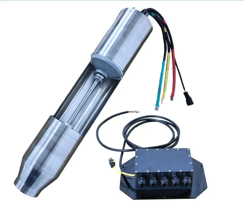 20KW 고출력 고속 전기 서핑보드 카팅 보트 모터 제트 펌프 추진기 (하이드로보드용) 40-55KM/H 수상 레저 서핑