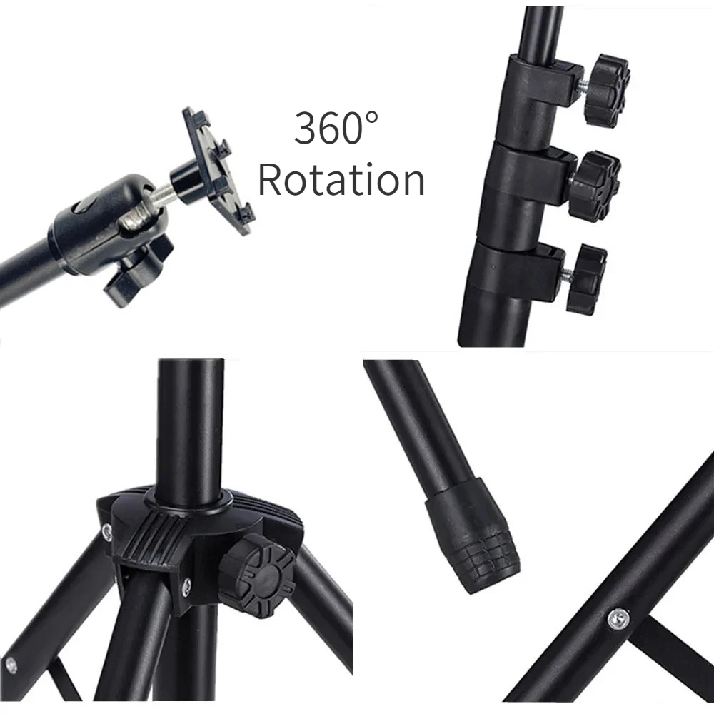 Foldable Floor Tablet Tripod Stand Mount for iPad Samsung Lenovo Huawei Xiaomi Universal 7-15 Inch Tablet Holer 360 Rotating tablet holder tablet stand