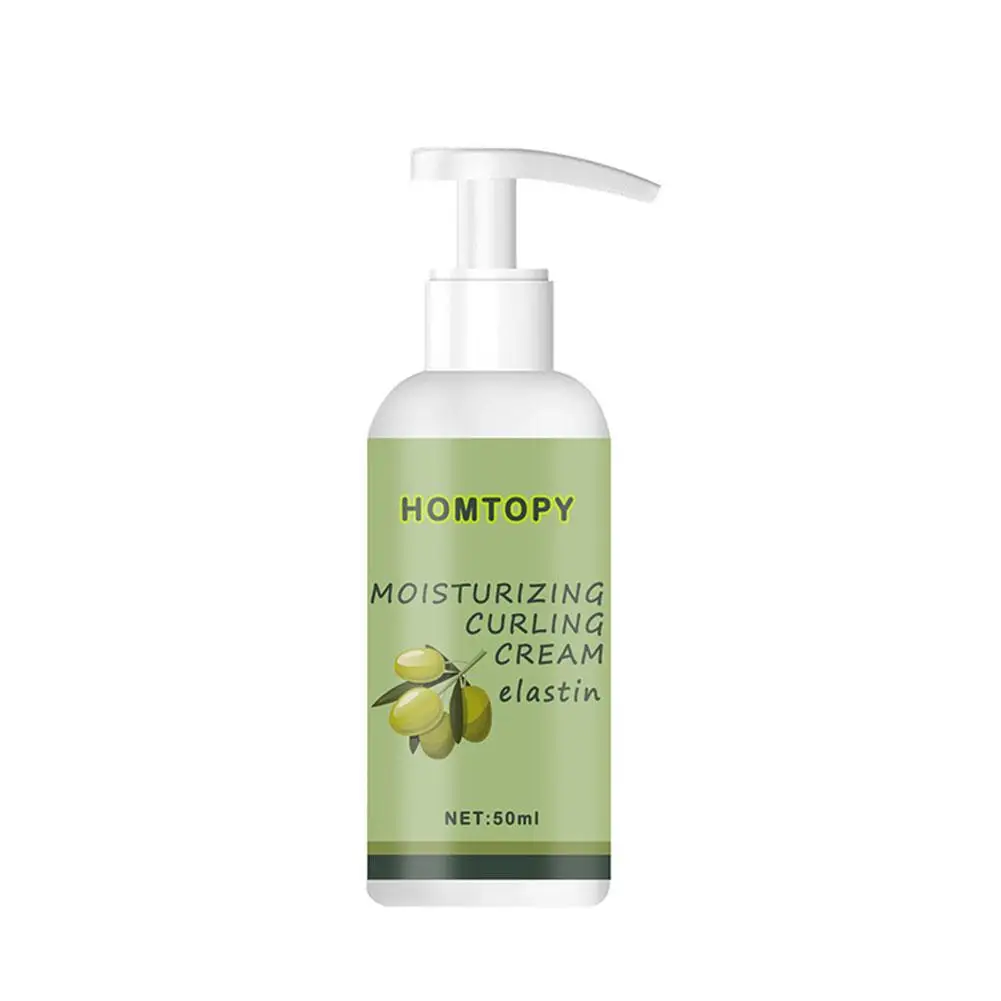 Hair Volumizing Cream Hair Conditioner Volume Lift Curly Elastin 50ml Nourishing Care Styling Defining Curl Cream U4R1