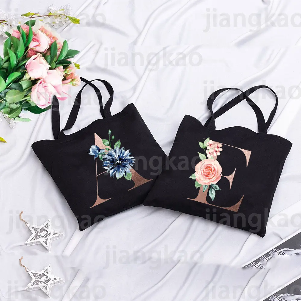 

Сумка-тоут с надписью Initial, сумка для подружки Honor, ручная сумка для девичника, Ранняя сумка на плечо для подружки невесты, свадебный подарок для нее