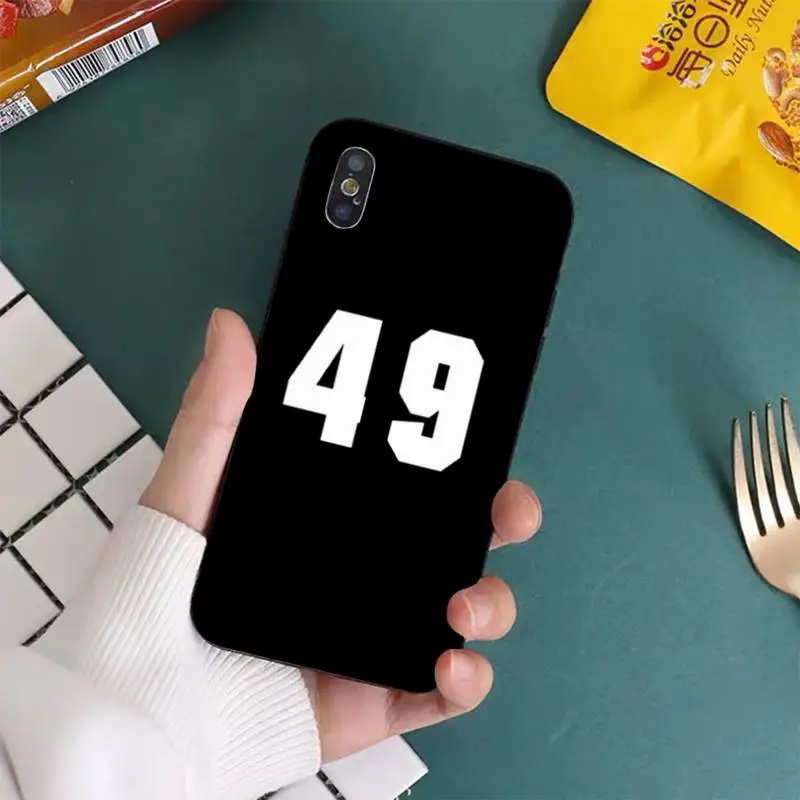 Sleek Black Phone Case