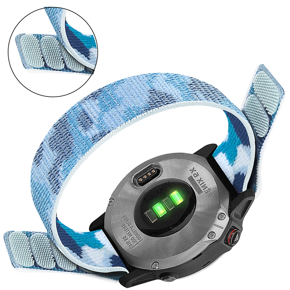 Ultra-Slim Feather-Light Nylon Loop Strap, QuickFit Design (22mm & 26mm)