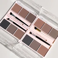 3-Shade Eyebrow Powder Palette - Long-Lasting, Waterproof and Sweat-Proof, Natural Eyebrow Powder for All Skin Types 2