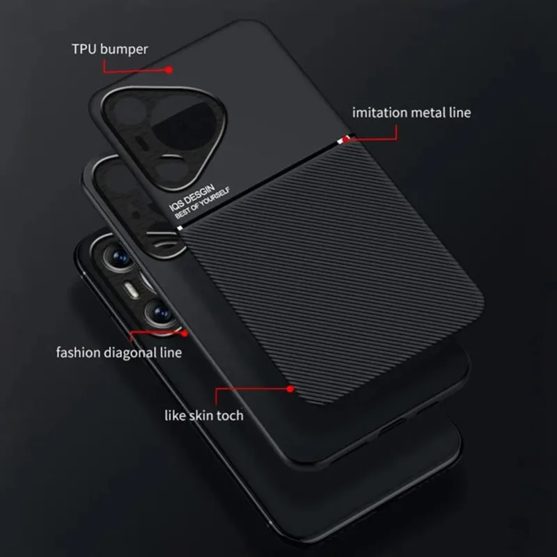 Ανθεκτική αντιολισθητική θήκη για Huawei Pura 70 Ultra P70 Pro Κάλυμμα Μαγνητική βάση αναρρόφησης αυτοκινήτου Coque Fundas Capa_voghion.com