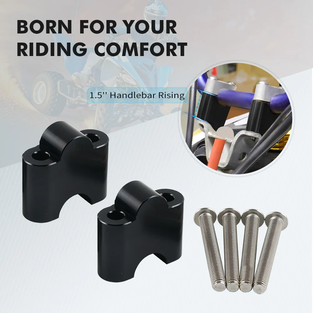 NiceCNC Lenkerklemmen Mount Risers für Yamaha Raptor 700 2013–2023, 700R 2016–2023, SPECIAL EDITION 2013–2016, 2018–2023 – Detail 12