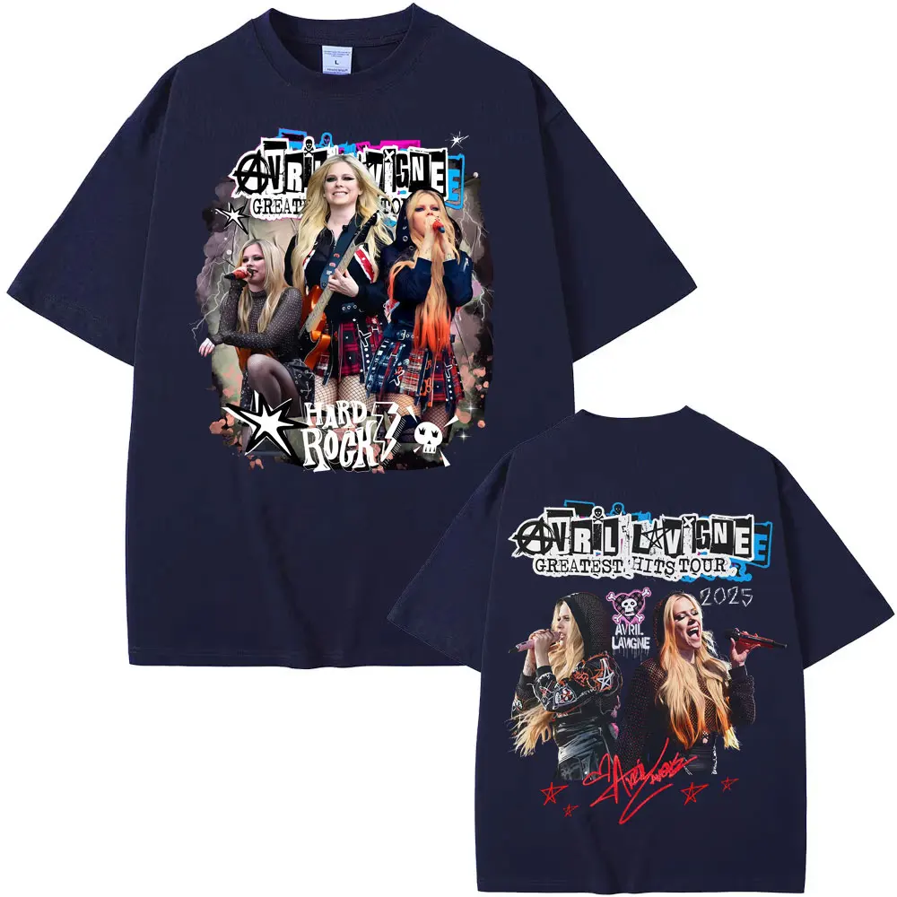 Singer Avril Lavigne Greatest Hits Tour 2025 Concert T