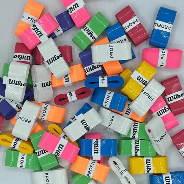 153060120 Pcs  Anti-slip Tennis Overgrips Tacky Feel Badminton Racket Grips Tennis Racket Sweatbands Absorbed Wraps Tapes Gri 2