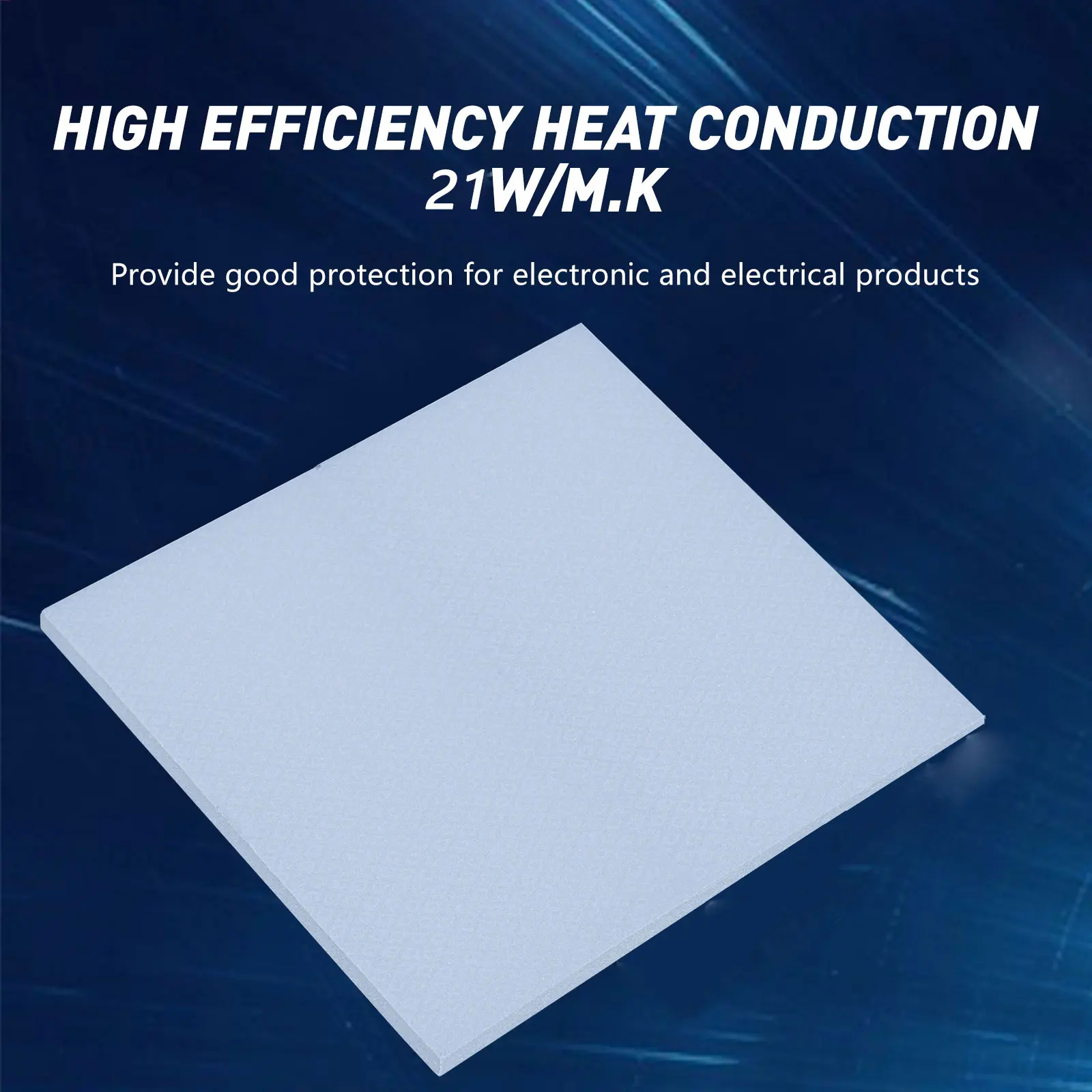 OEM 21W Thermal Pad Silicone Plaster Thermal Pad CPU GPU Water Cooling Mat 85x45