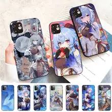 

Genshin Impact GanYu Phone Case for iPhone 11 12 13 Mini Pro Max 8 7 6 6S Plus X 5 S SE 2020 XR XS 10 case