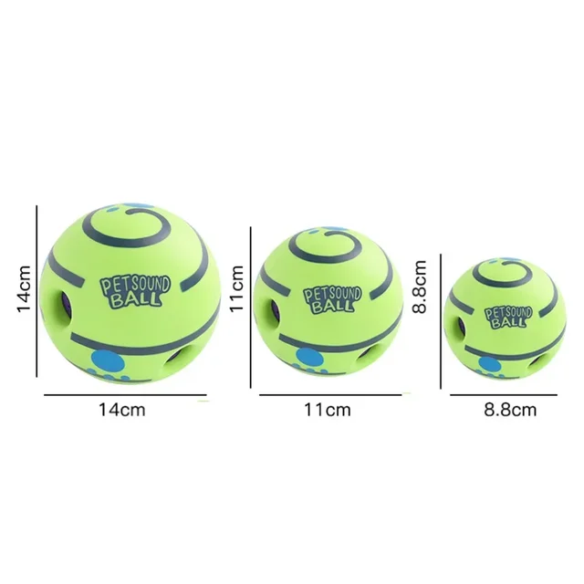 Dog Toy Funny Interactive Giggle Ball Toy for Dog Grind Teeth and Relieve Boredom Dog Wear-resistant Chew Toys Pet supplies 5